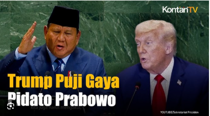 Trump puji Pidato Prabowo di PBB