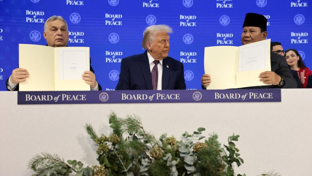 Prabowo Gabung Board of Peace Gaza Davos 2026